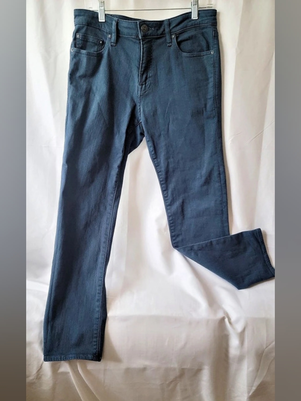 EXPRESS Men's Hyper Stretch Pants Slim Jeans Slate Blue Waist 29 x 30